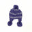 Calikids Iceland Acrylic Knit & Fleece Lining Winter Hat W1304 - Iris-XL(3-5YRS)