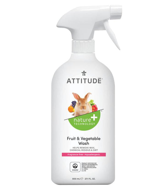 Attitude Fruit & Vegatable Wash 800ml 137202