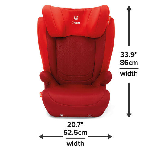 Diono Monterey 4DXT Latch Booster Seat - Red 10833