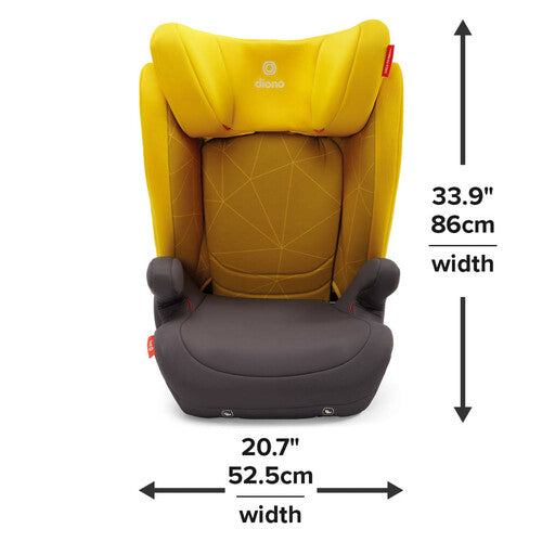 Diono Monterey 4DXT Latch Booster Seat - Yellow Sulphur 10836