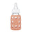 LifeFactory Glass Baby Bottle with Silicone Sleeve 4oz-Cantaloupe