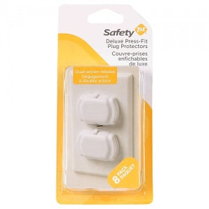 Safety 1st OutSmart White Plastic Outlet Shield 2 pk 