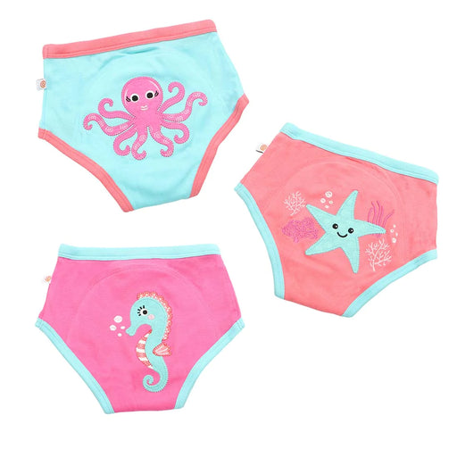 ZOOCCHINI Organic Cotton Training Pants Set Girls - Ocean Gals ZOO1301234