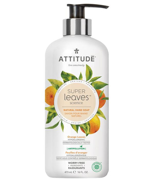 Attitude hand soap orange leaves 137868