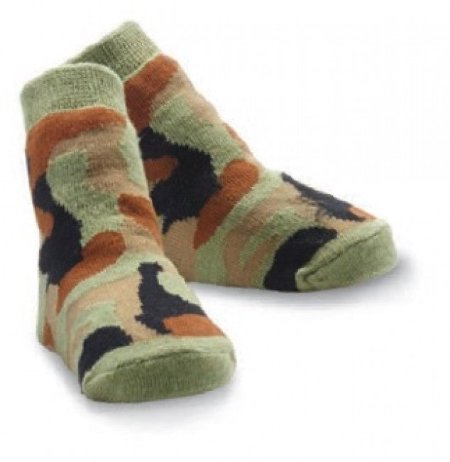 Mudpie Sock Camo 0-12m