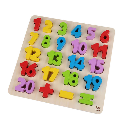 Hape Chunky Number Math Puzzle E1550