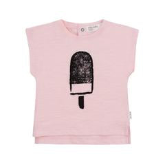 Miles Baby Popsicle T-shirt Knit Light Pink Ice