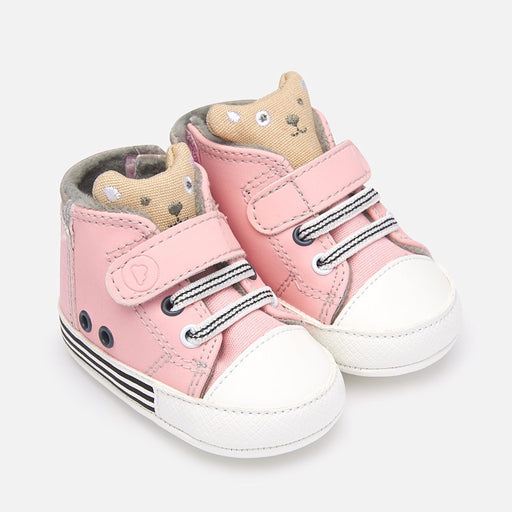 Mayoral Baby Sporty Booties Pink