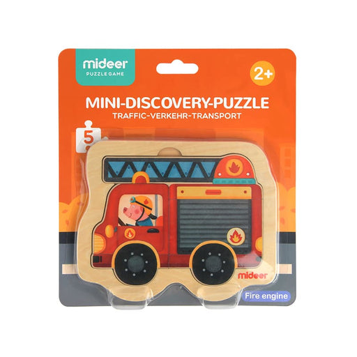 Mideer Mini Discovery Puzzle - Fire Engine MD3040
