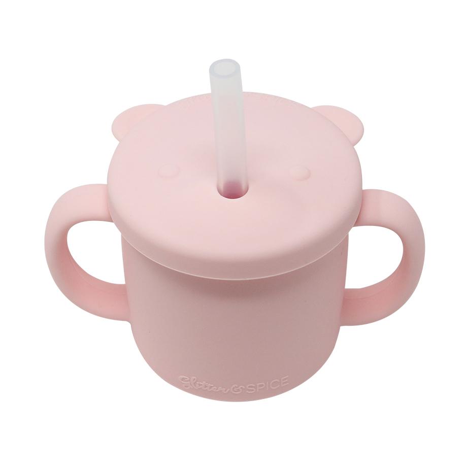 Glitter & Spice Silicone Cup Delicate Pink