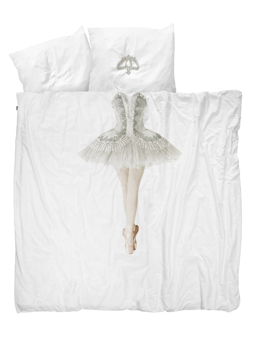 SNURK - cotton duvet set 'Ballerina' (220x240 cm) - Little Zebra