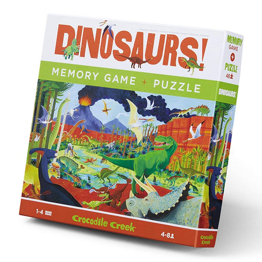 Crocodile Creek Memory Game & Puzzles Dinosaurs 77521