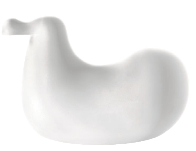 MAGIS DESIGN DODO ABSTRACT ROCKINGBIRD - WHITE 1735C