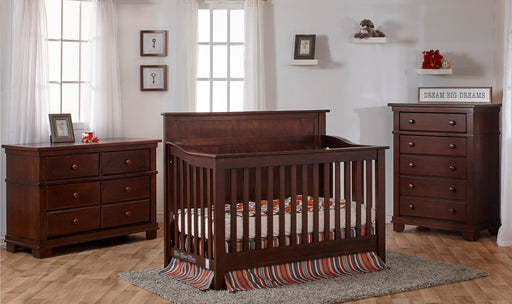 Pali Napoli Flat Top Forever Crib - Mocacchino  (MARKHAM INSTORE PICK-UP ONLY)