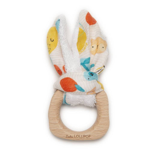 Loulou Lollipop Bunny Ear Teething Ring - Cutie Fruits