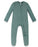 Earth Baby Bamboo Ribbed Footie - Spruce