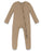 Earth Baby Bamboo Ribbed Footie - Clay