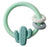 Itzy Ritzy Silicone Teether Rattles - Cactus Mint Green