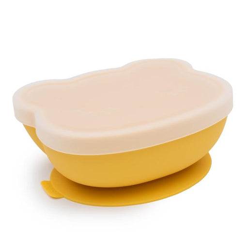 We Might Be Tiny Bear Stickie Bowl With - Lid Yellow TISB01