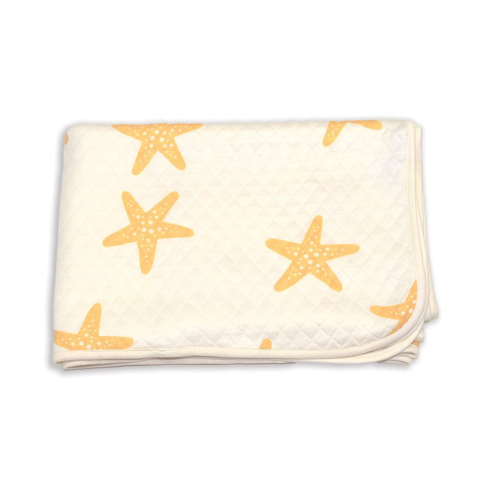 Silkberry Baby Bamboo Quilted Blanket - Starfish 39''x59'' Large SS1014_SP