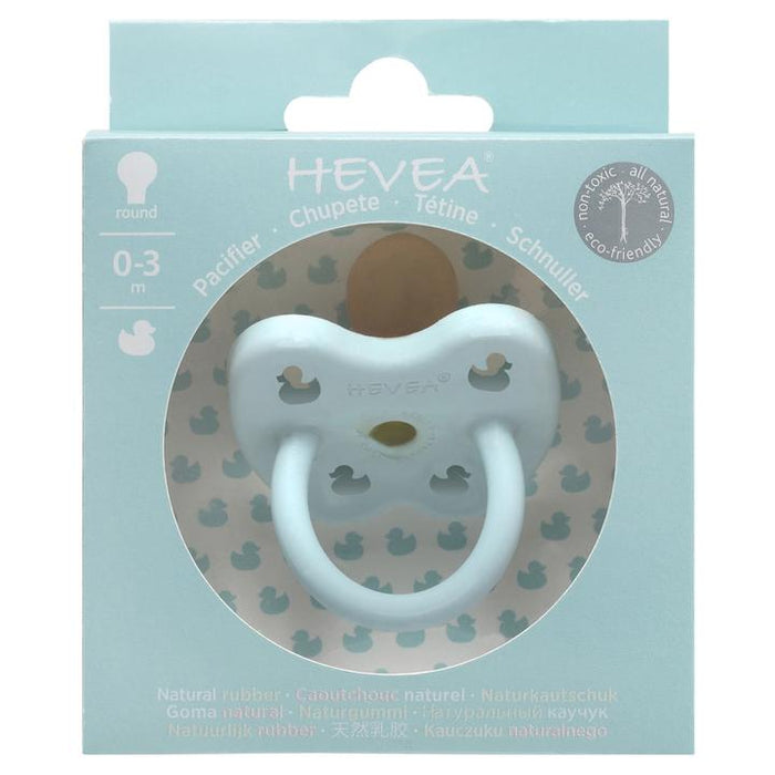Hevea Pacifier Orthodontic - Baby Blue 0-3M