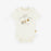 Souris Mini White Organic Short Sleeve Bodysuit Bear S21L3308L-12