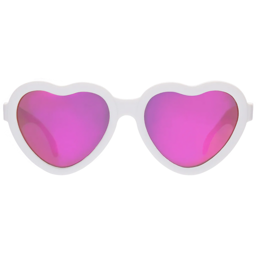 Babiators Polarized Sweetheart Sunglasses - White 3-5Y BLU-016