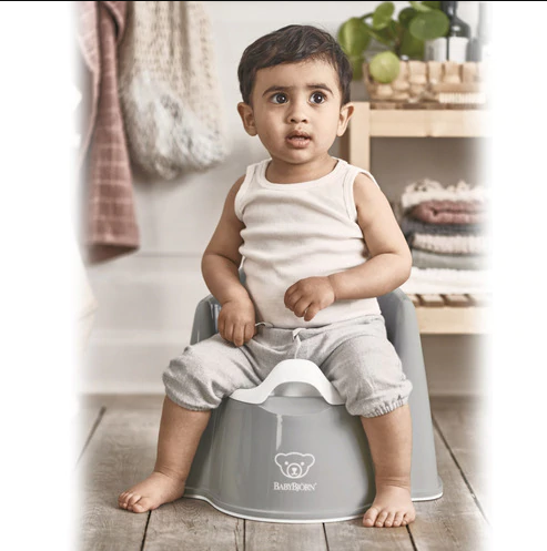 Babybjorn potty chair white on sale