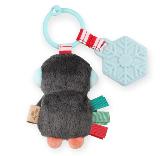 Itzy Ritzy Holiday Penguin Pal Plush + Teether