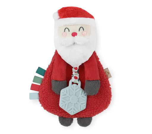 Itzy Ritzy Lovey Holiday Santa Plush + Teether