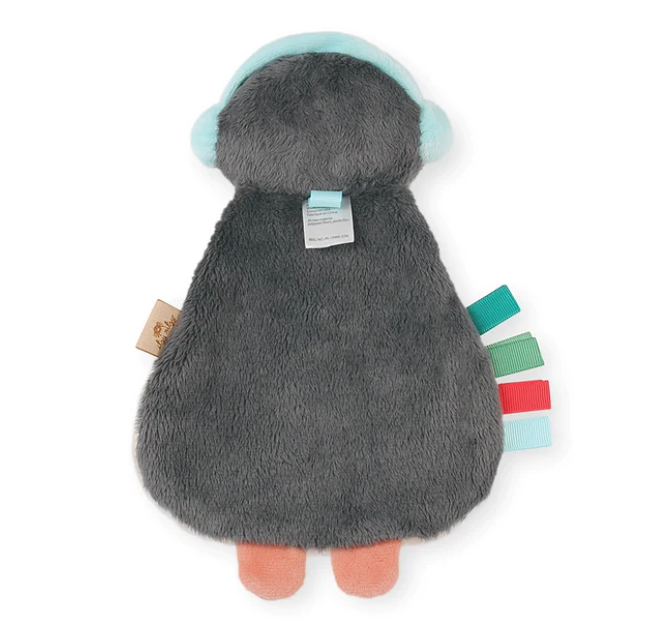 Itzy Ritzy Lovey Holiday Penguin Plush + Teether