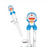 Edison Friends Chopsticks Right-handed - Doraemon