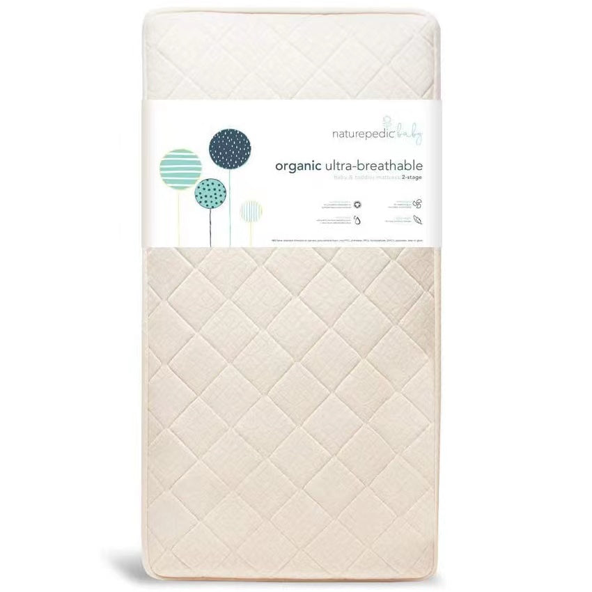 Naturepedic MC47 Organic Ultra Breathable 2 Stage Mattress (STORE PICK UP ONLY)
