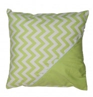 Kidicomfort Square Pillow - Chevron Green