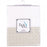 Ben & Noa Percale Crib Skirt - Linen Mini Print (BN757-201)