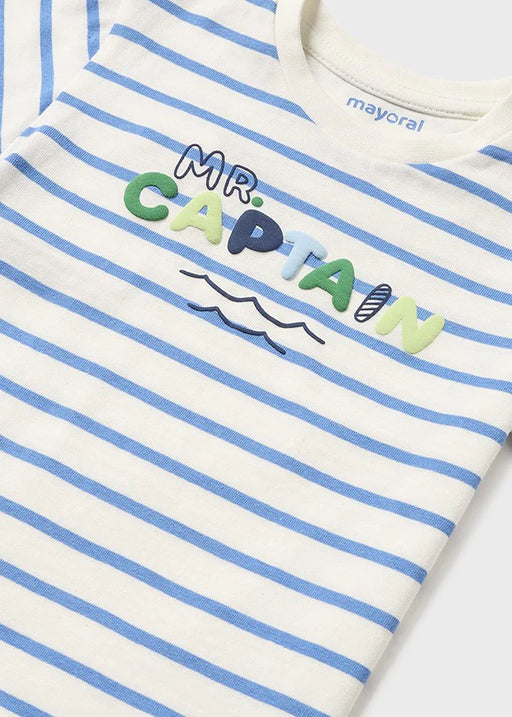 Mayoral T-shirt nautical stripe 1023
