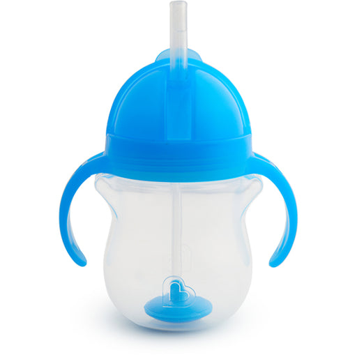 Munchkin Any Angle™ Click Lock Weighted Straw Trainer Cup 7oz - Blue (15848)