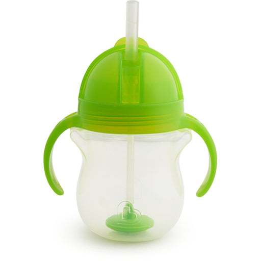 Munchkin Any Angle™ Click Lock Weighted Straw Trainer Cup 7oz - Green (44853)
