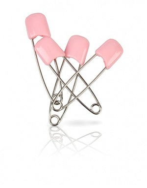 Nuby Diaper Pins - Pink