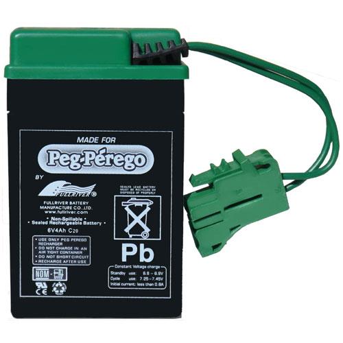 Peg Perego V6 Volt 4 AMP Rechargeable Battery IAKB0509 (B/O END JUNE)