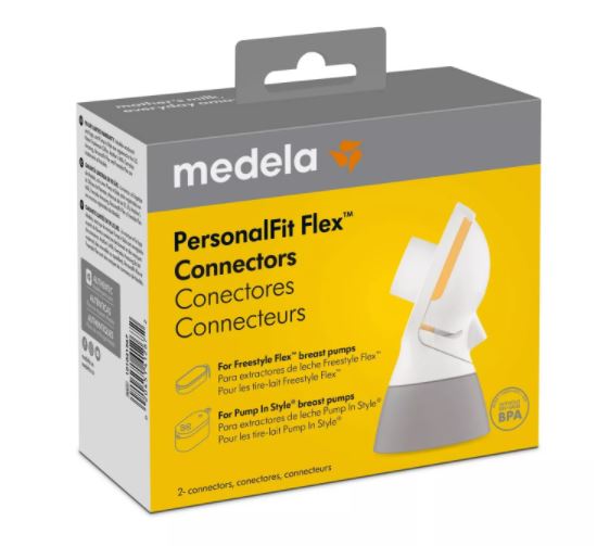 Medela PersonalFit Flex Connector 101041267 (Fits Pump in Style Max Flow/Freestyle Flex)