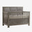 Natart Juvenile Rustico Convertible Crib with Upholstered Panel 15005P (MARKHAM INSTORE PICK-UP ONLY)