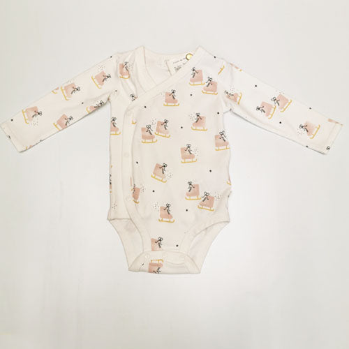 Firsts by Petitlem Playsuit with Organic Cotton - Stake Shoes