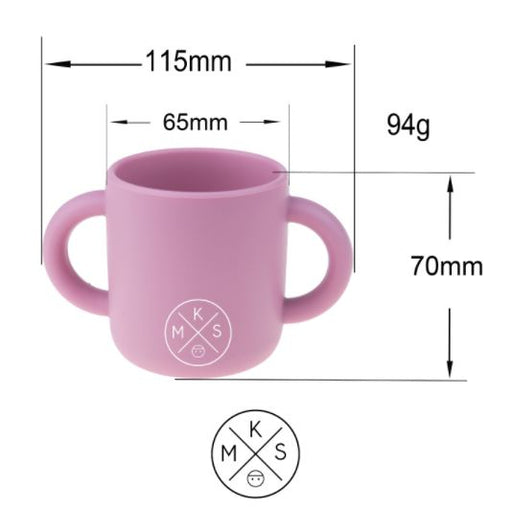 MKS Silicone Learning Cup - Taupe