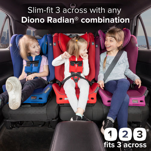 Diono Radian 3RXT Safe+ Convertible Car Seat - Blue Sky