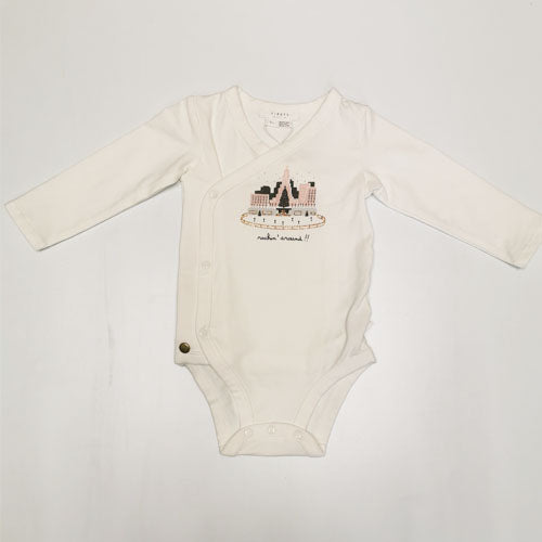 Firsts by Petitlem Playsuit with Organic Cotton - Jolly Rockefeller