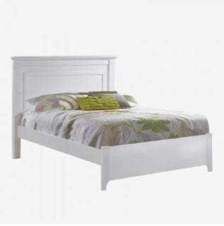 Natart Taylor Double Bed 54" - White 65097 (MARKHAM STORE PICKUP ONLY)