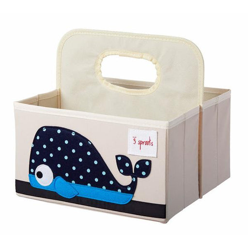 3 Sprouts Diaper Caddy Whale