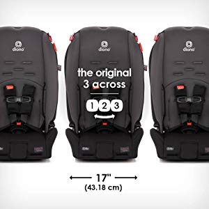 Diono Radian 3R Latch All-In-One Convertible Car Seat Jet Black