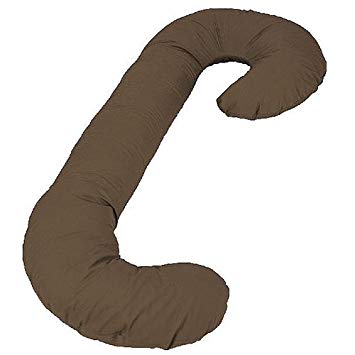 Leachco Replacement Cover for Snoogle Original Pillow - Brown